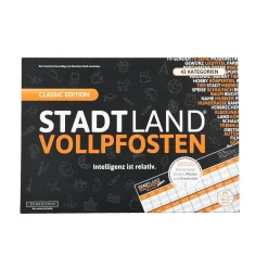 Depot Geschenkideen^Kartenspiel Classic Edition Stadt Land Vollpfosten
