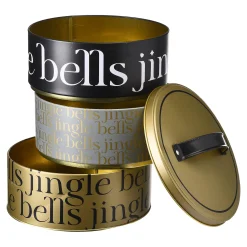 Depot Backzubehör & Gebackdosen^Keksdose Triple Jingle Bells