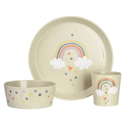 Depot Geschenkideen^Kinder-Geschirr-Set Rainbow