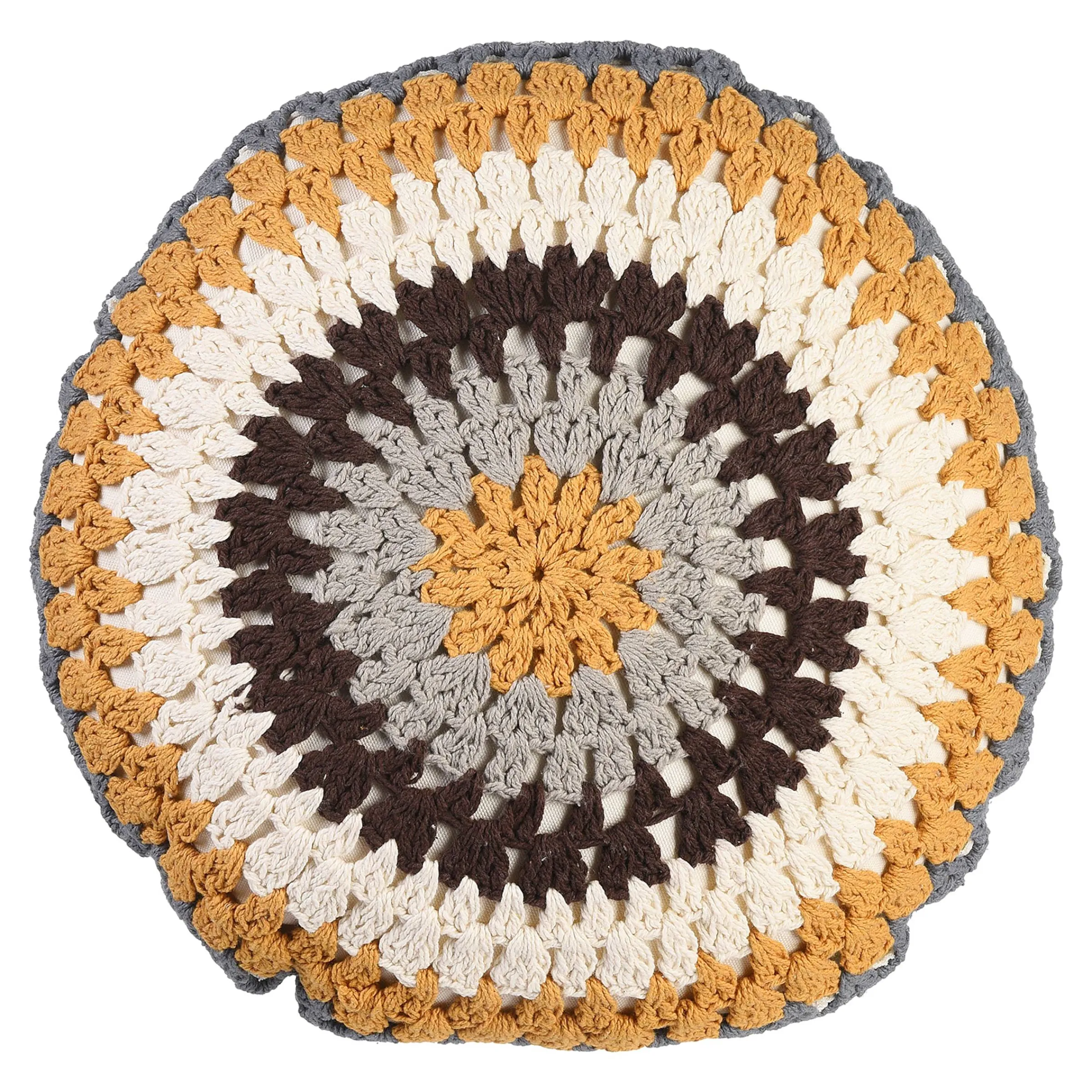Depot Kissen^Kissen Crochet Stripe