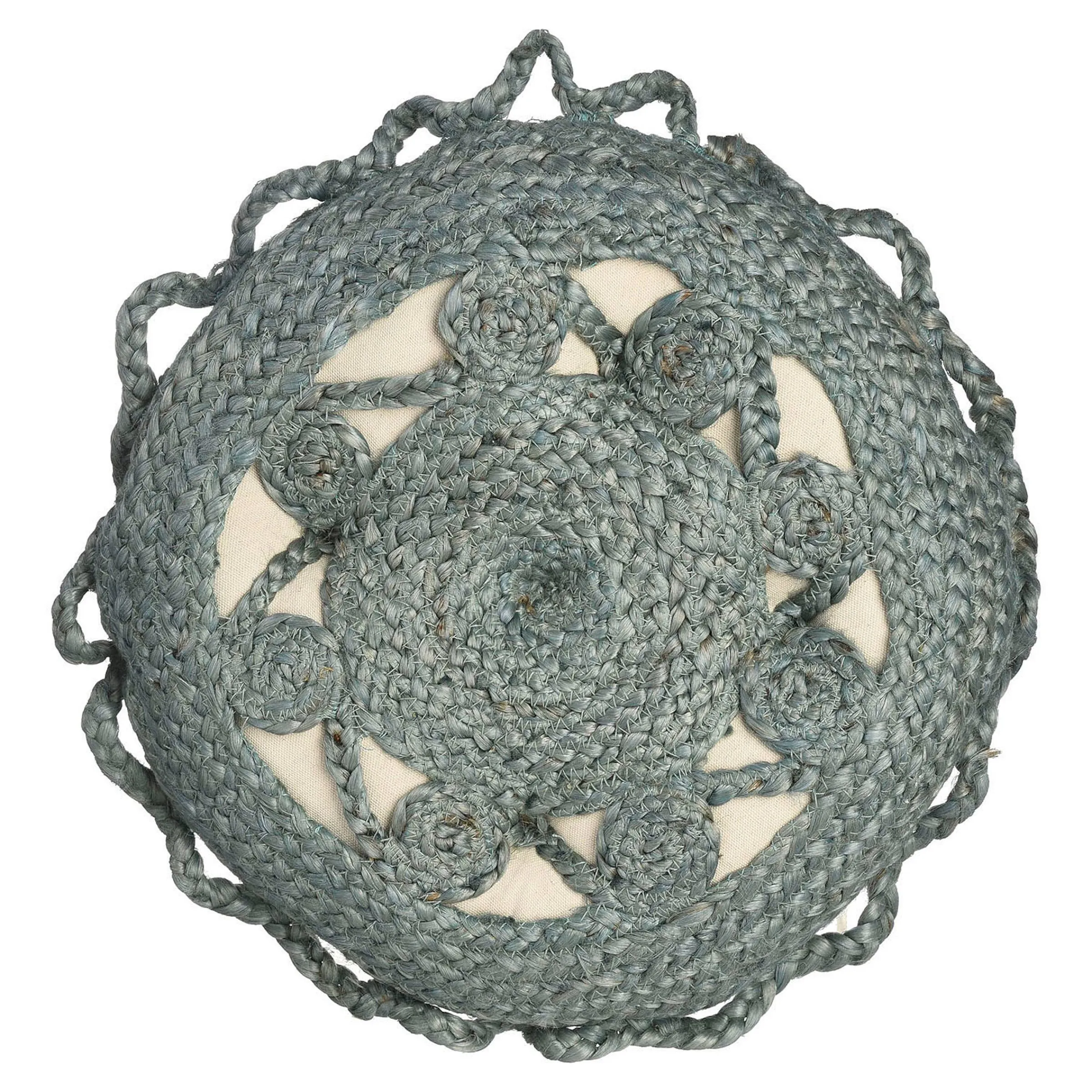 Depot Geschenkideen^Kissen-Set Jute & Makramee