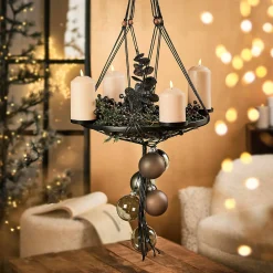 Depot Adventskranze & Zubehör^Kunstkranz Tannenbubble