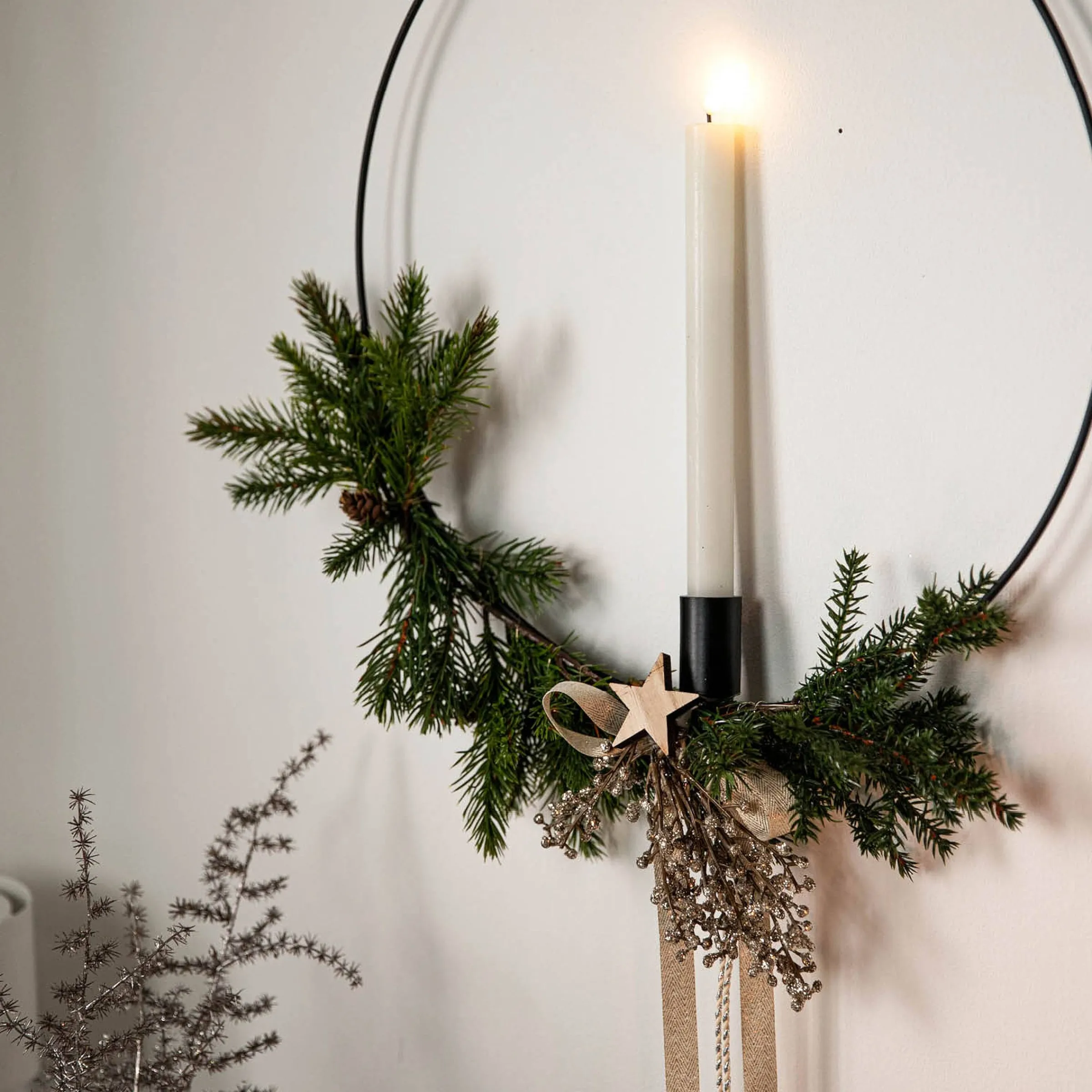 Depot Adventskranz-Deko^Kunst-Tannenpick