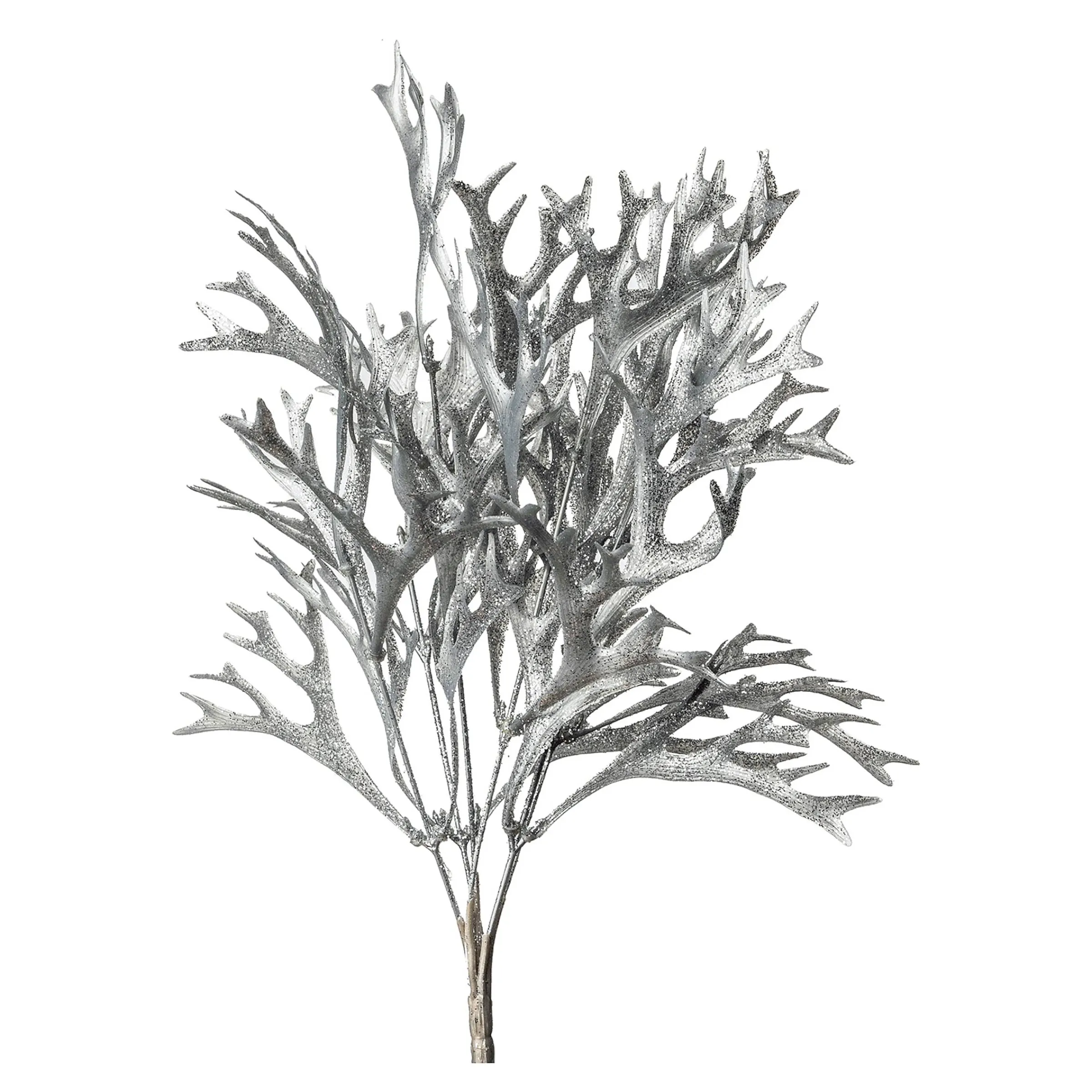 Depot Blumen^Kunstzweig Geweihfarn-Busch