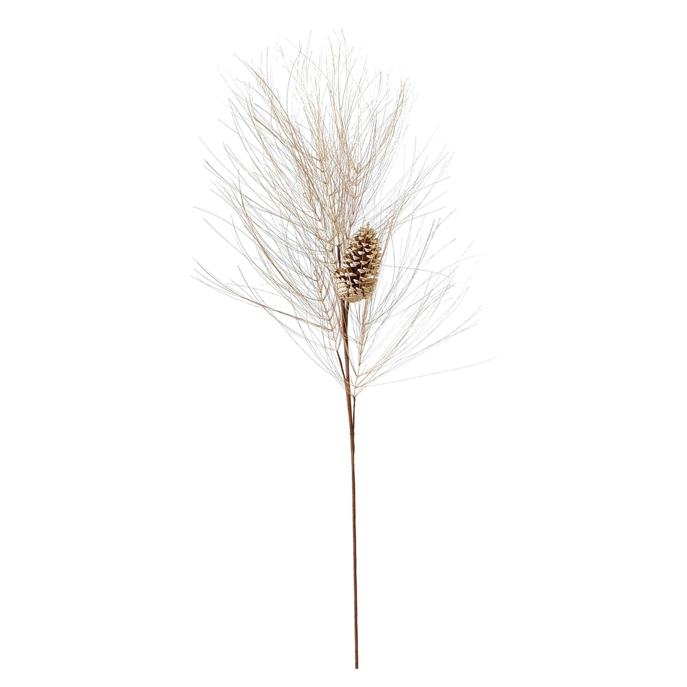 Depot Adventskranz-Deko^Kunst-Zweig Kiefer Mit Zapfen