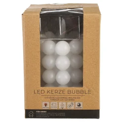 Depot Adventskerzen^Led-Kerze Bubble