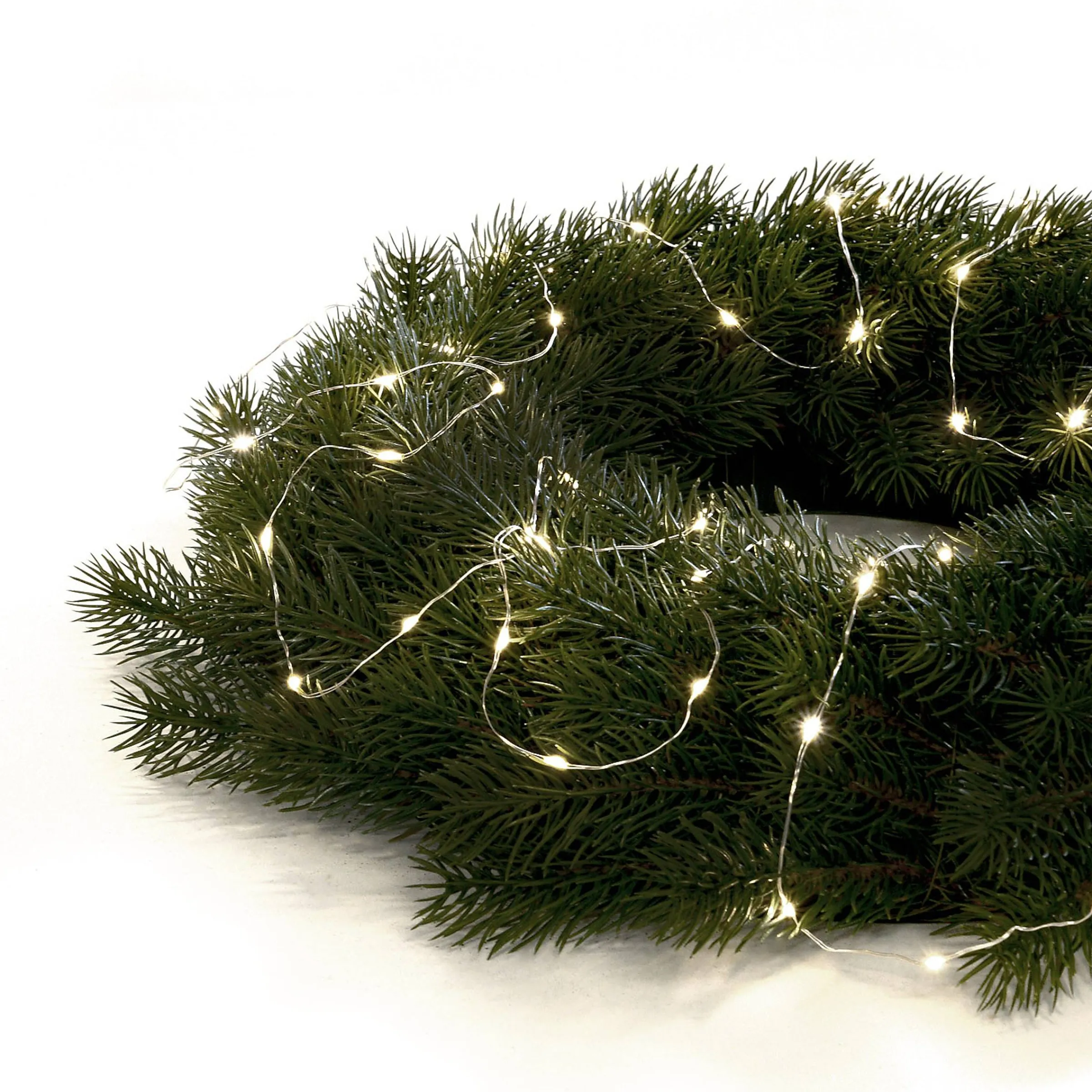 Depot Adventskranz-Deko^Lichterkette Mini