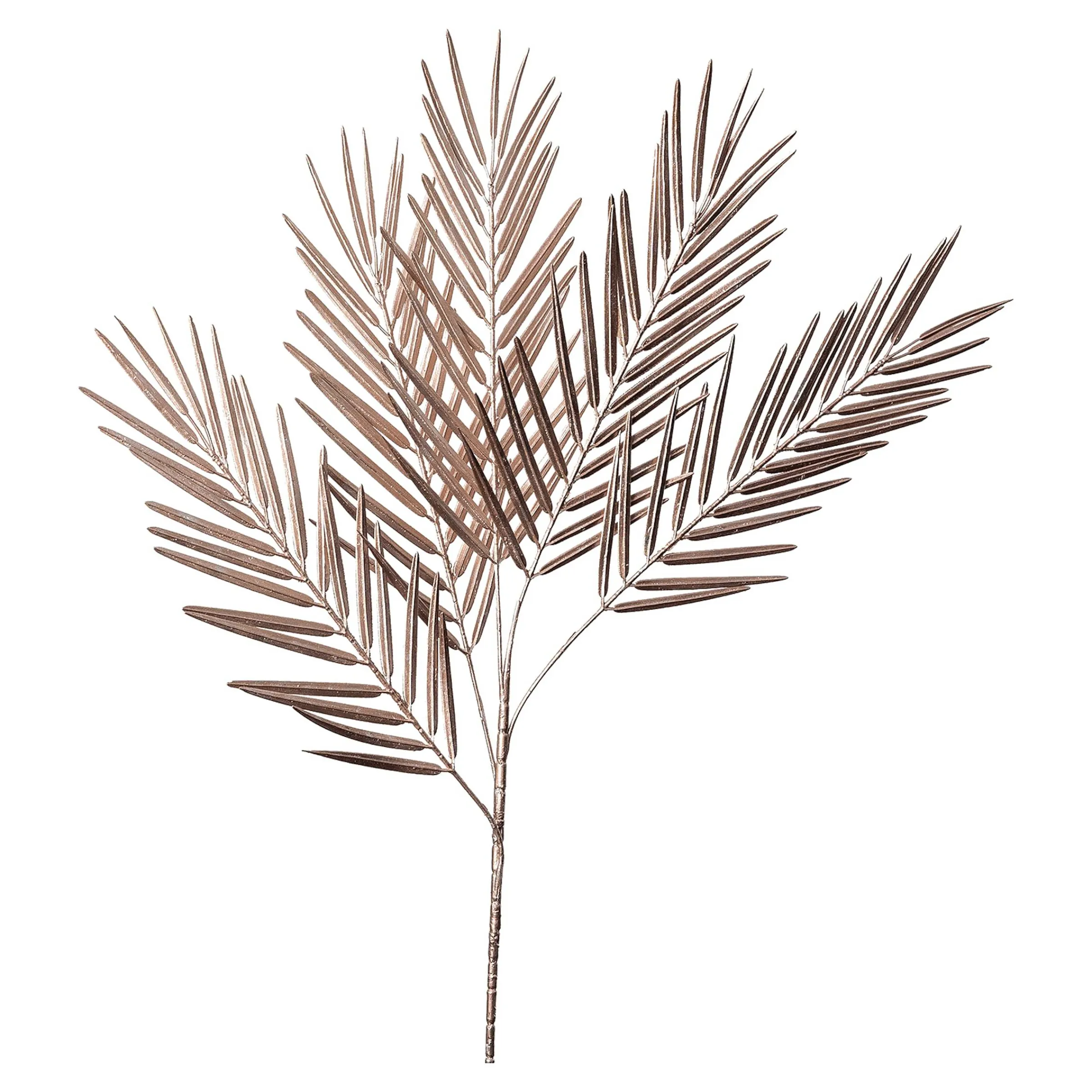 Depot Adventskranz-Deko^Metallic-Kunstblatt Palme