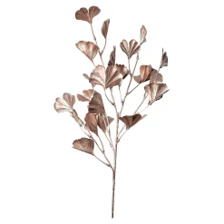 Depot Adventskranz-Deko^Metallic-Kunstzweig Ginkgo