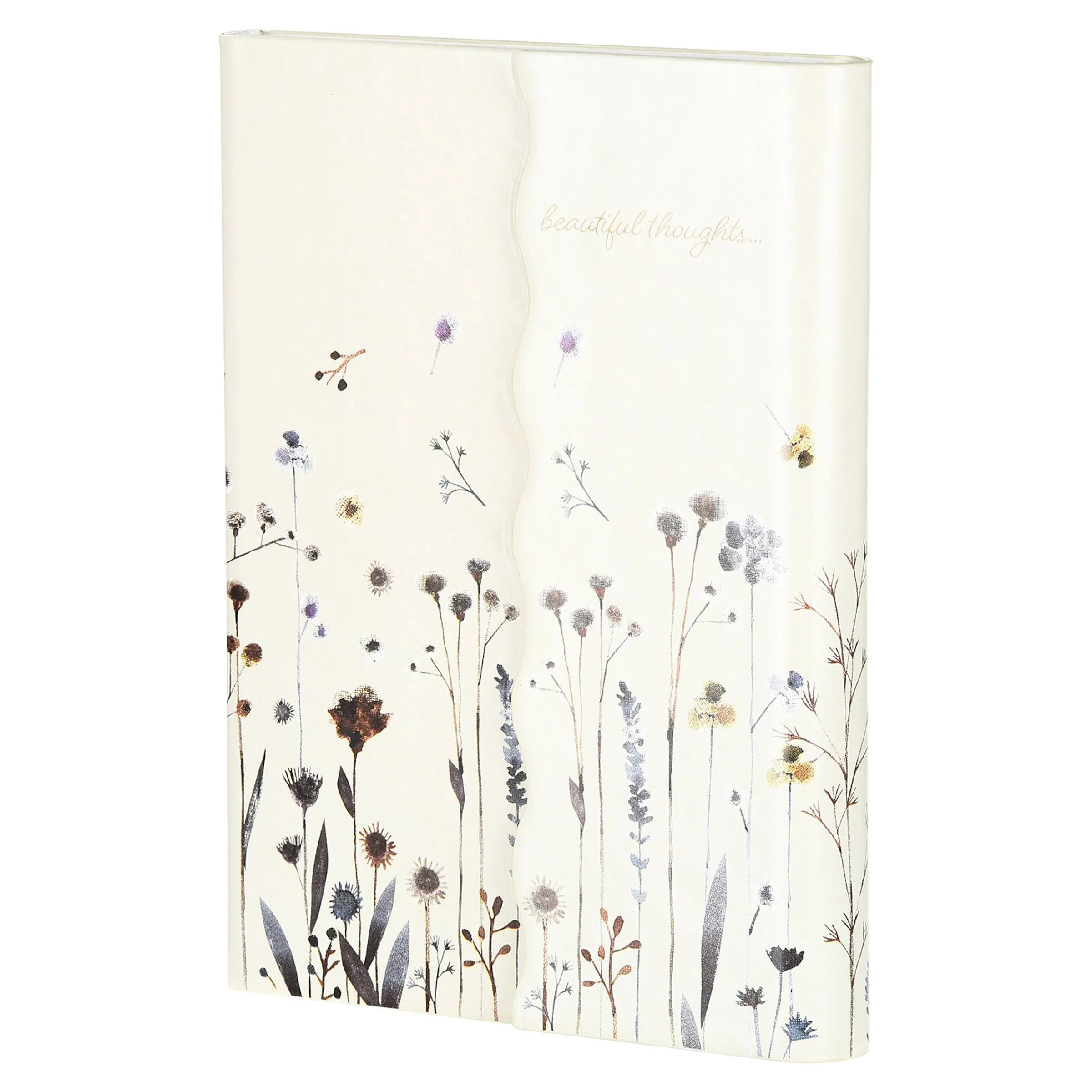 Depot Geschenkideen^Notizbuch Beautiful Thoughts Mit Bleistift
