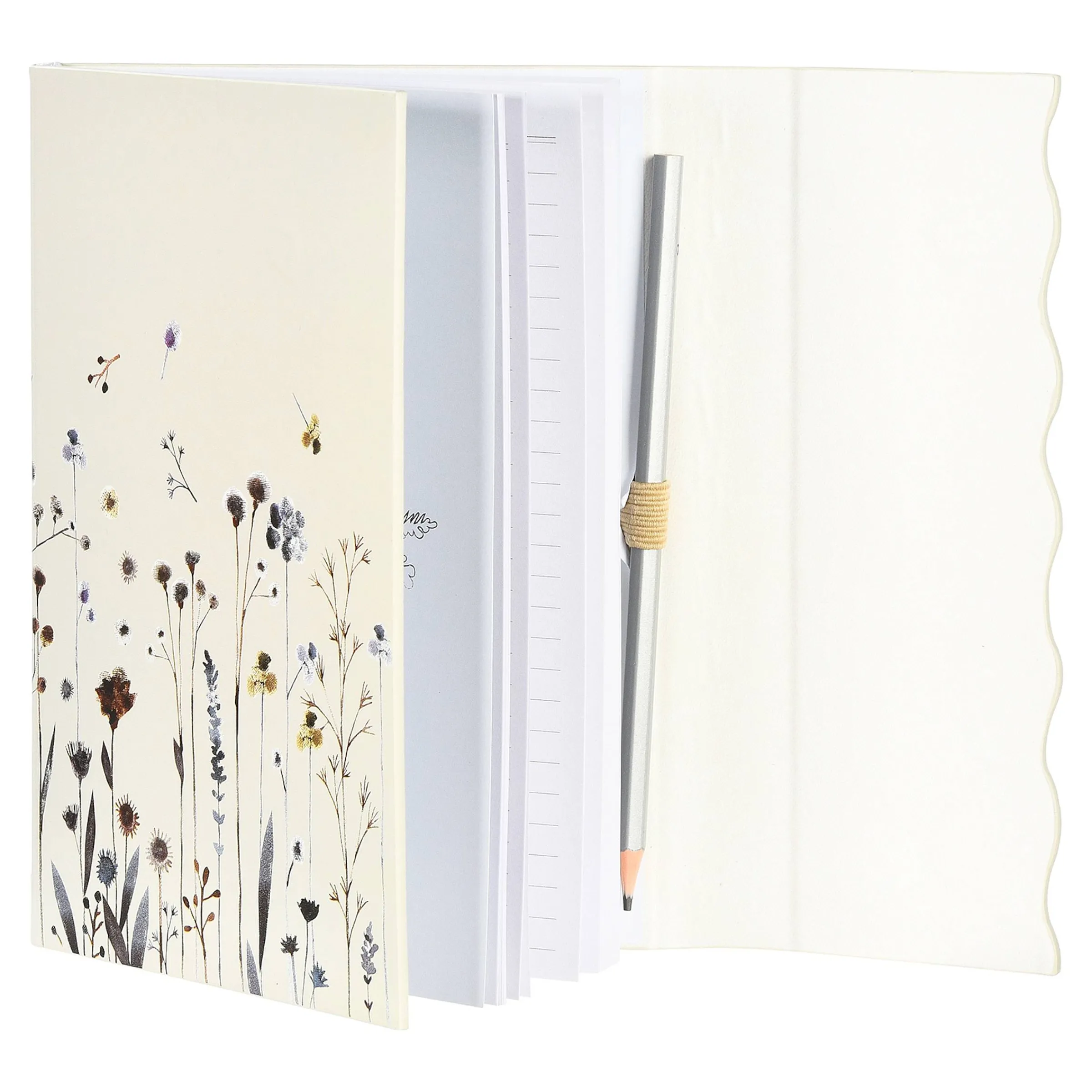 Depot Geschenkideen^Notizbuch Beautiful Thoughts Mit Bleistift