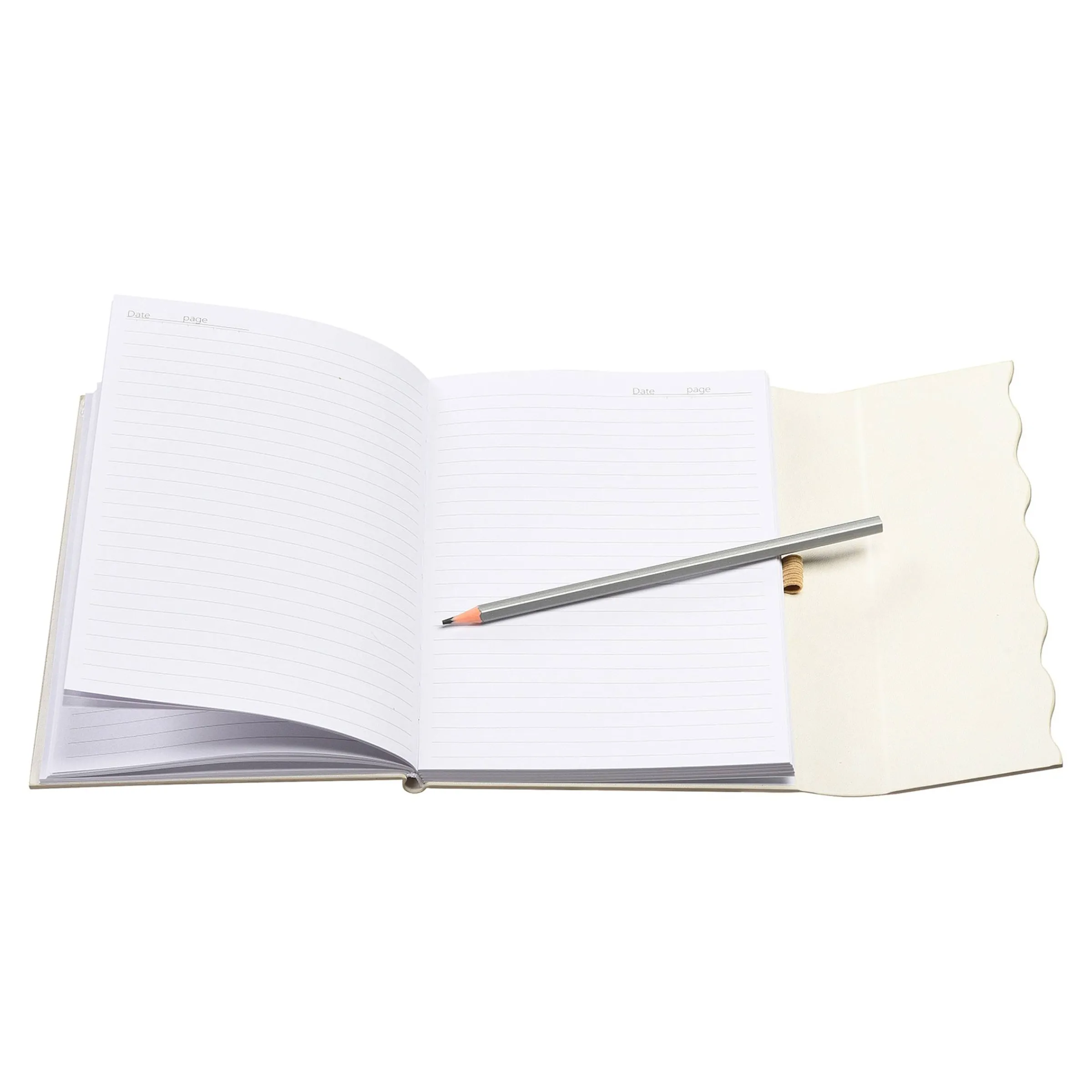 Depot Geschenkideen^Notizbuch Beautiful Thoughts Mit Bleistift