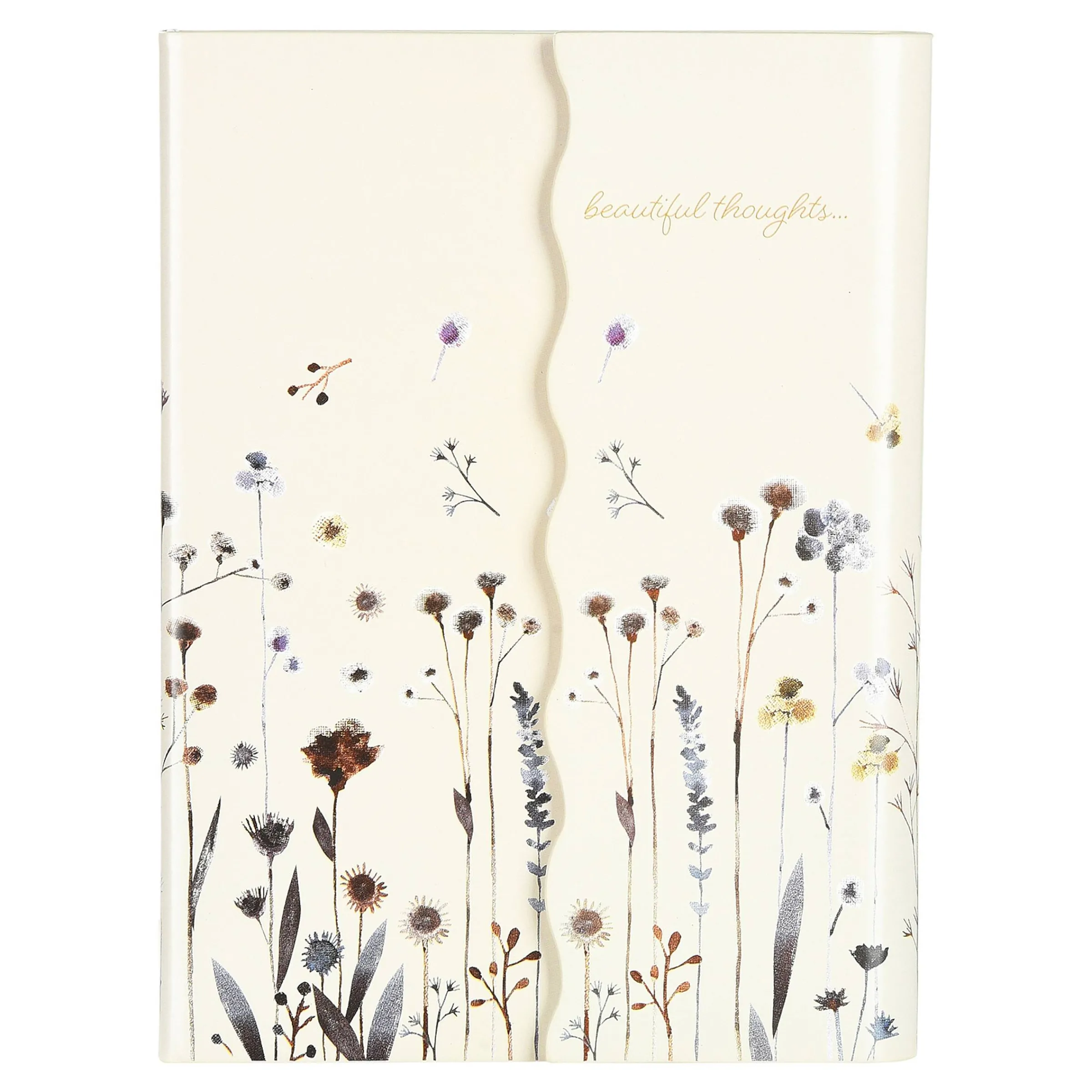 Depot Geschenkideen^Notizbuch Beautiful Thoughts Mit Bleistift