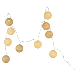 Depot Geschenkideen^Outdoor-Lichterkette Cotton Balls