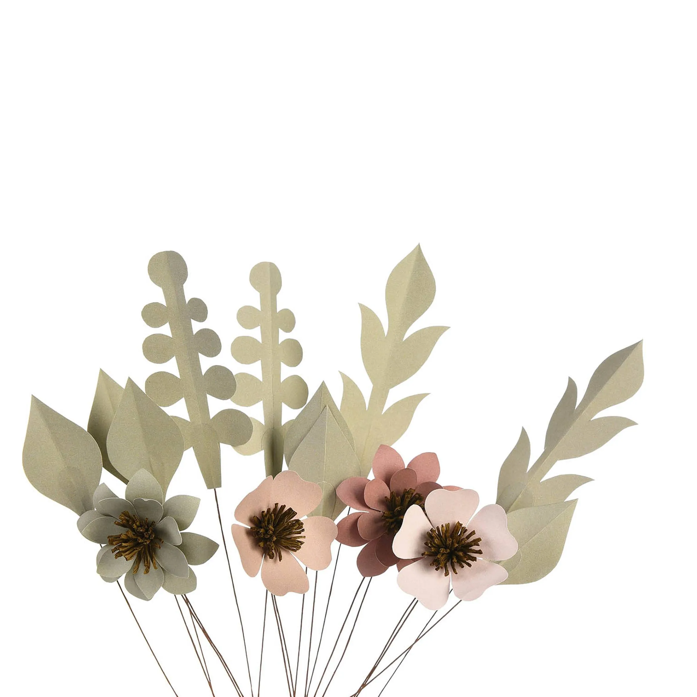 Depot Geschenkideen^Papierblumen-Set Lovely Auf Steckern