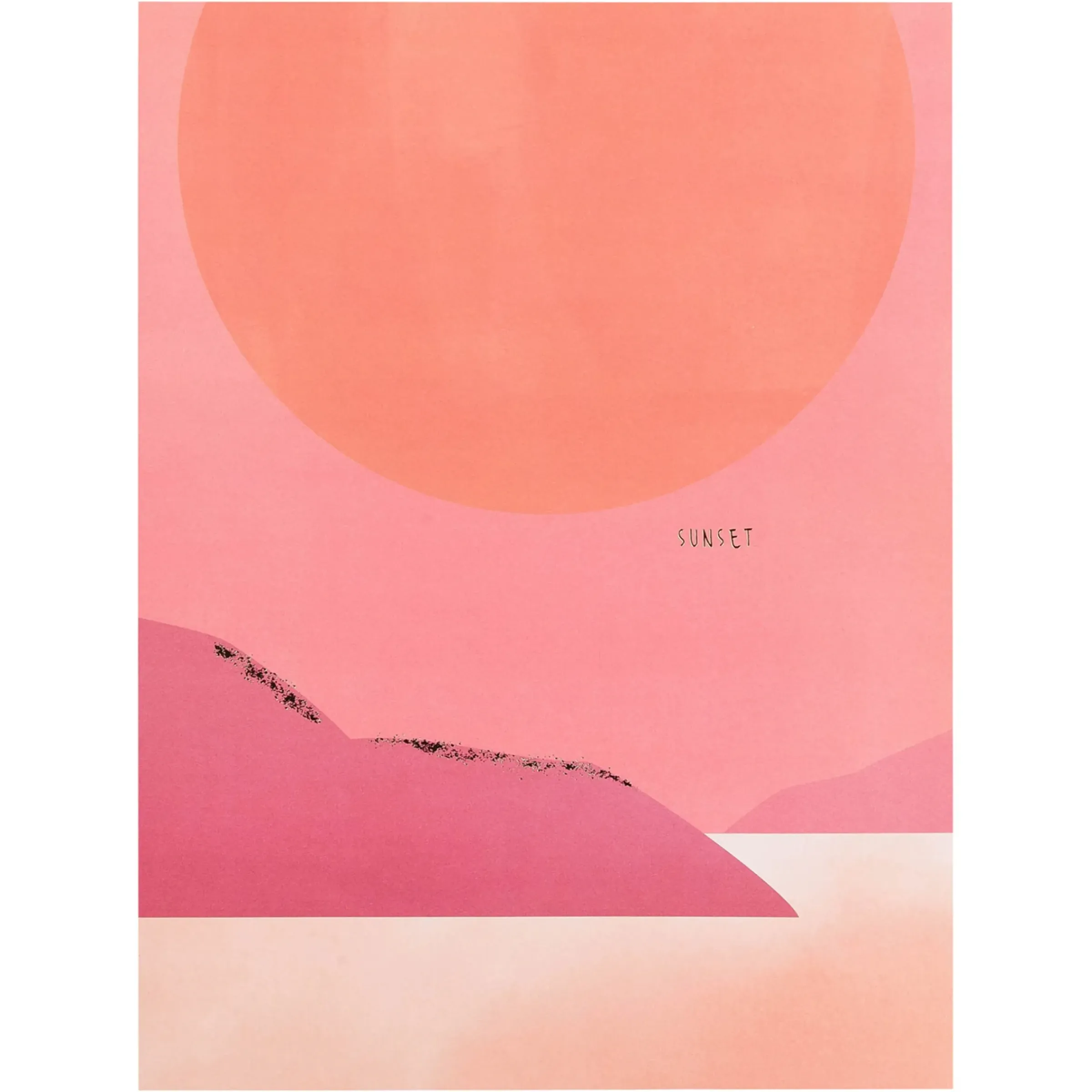 Depot Poster-Set Sundown> Deko-Figuren & -Objekte