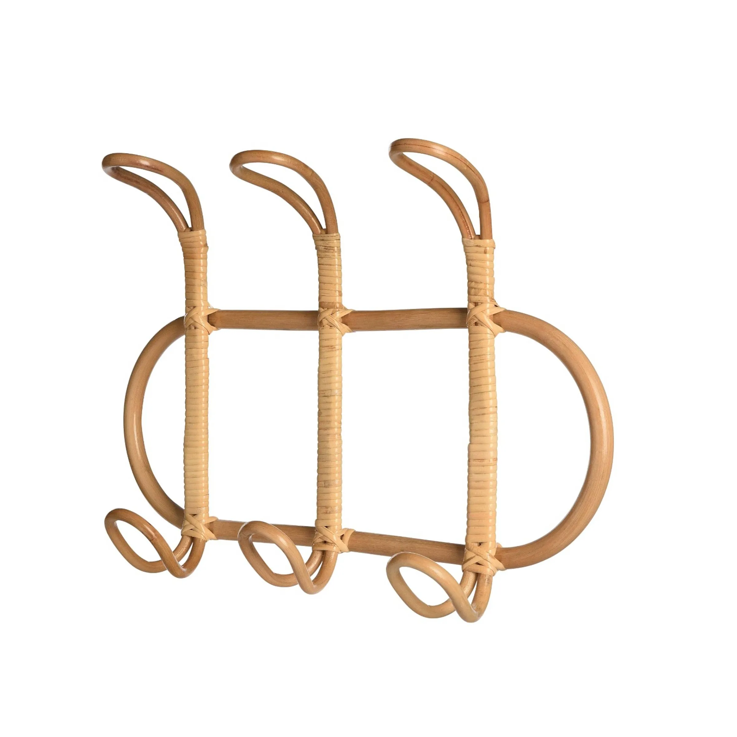 Depot Geschenkideen^Rattan-Wandgarderobe Flora