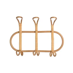 Depot Geschenkideen^Rattan-Wandgarderobe Flora