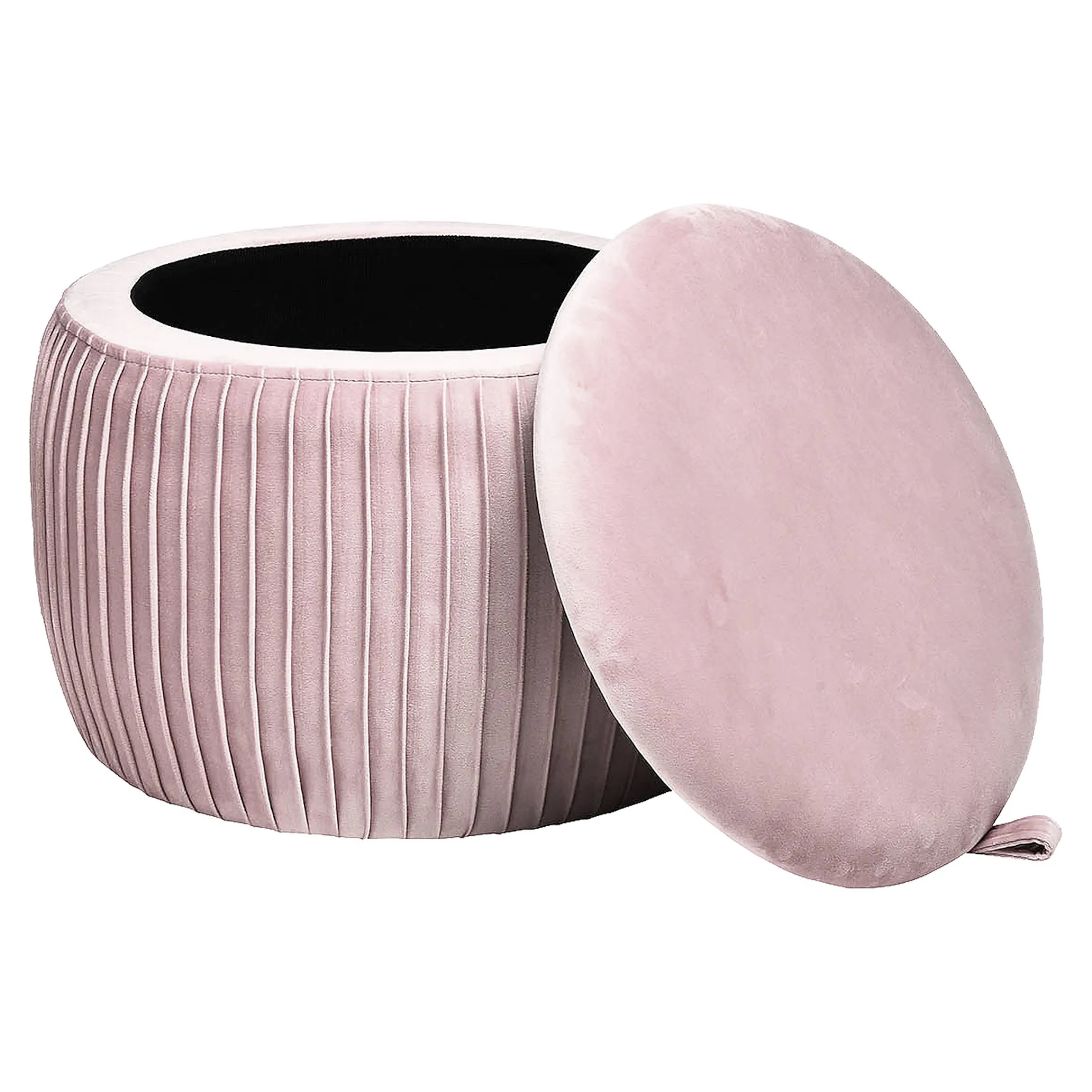 Depot Geschenkideen^Samt-Pouf Agnes Mit Stauraum