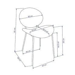 Depot Samt-Stuhl Maxim><noscript><img width=