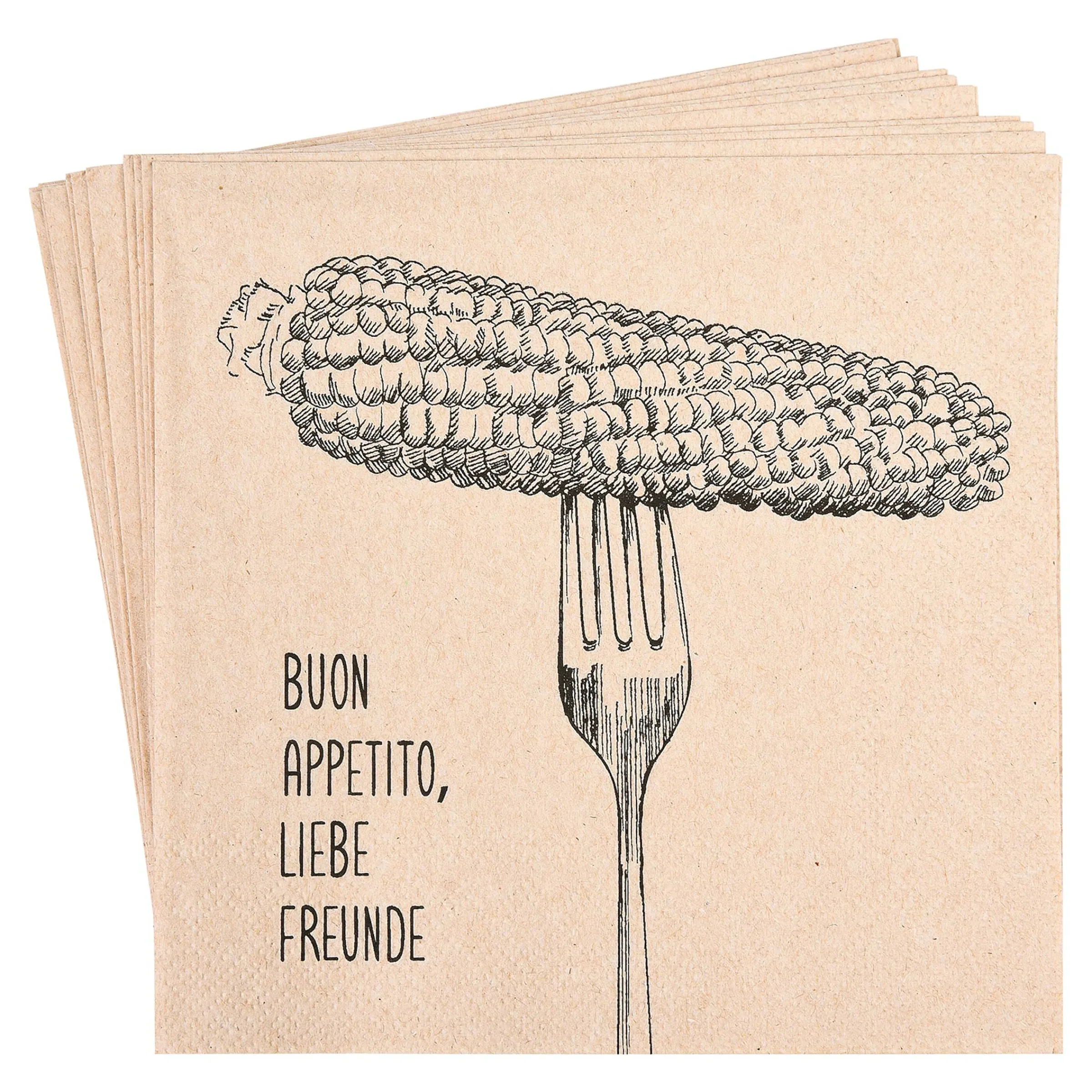 Depot Geschenkideen^Servietten Mais