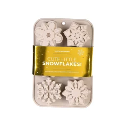 Depot Backutensilien^Silikon-Backform Snowflake Für 6 Muffins