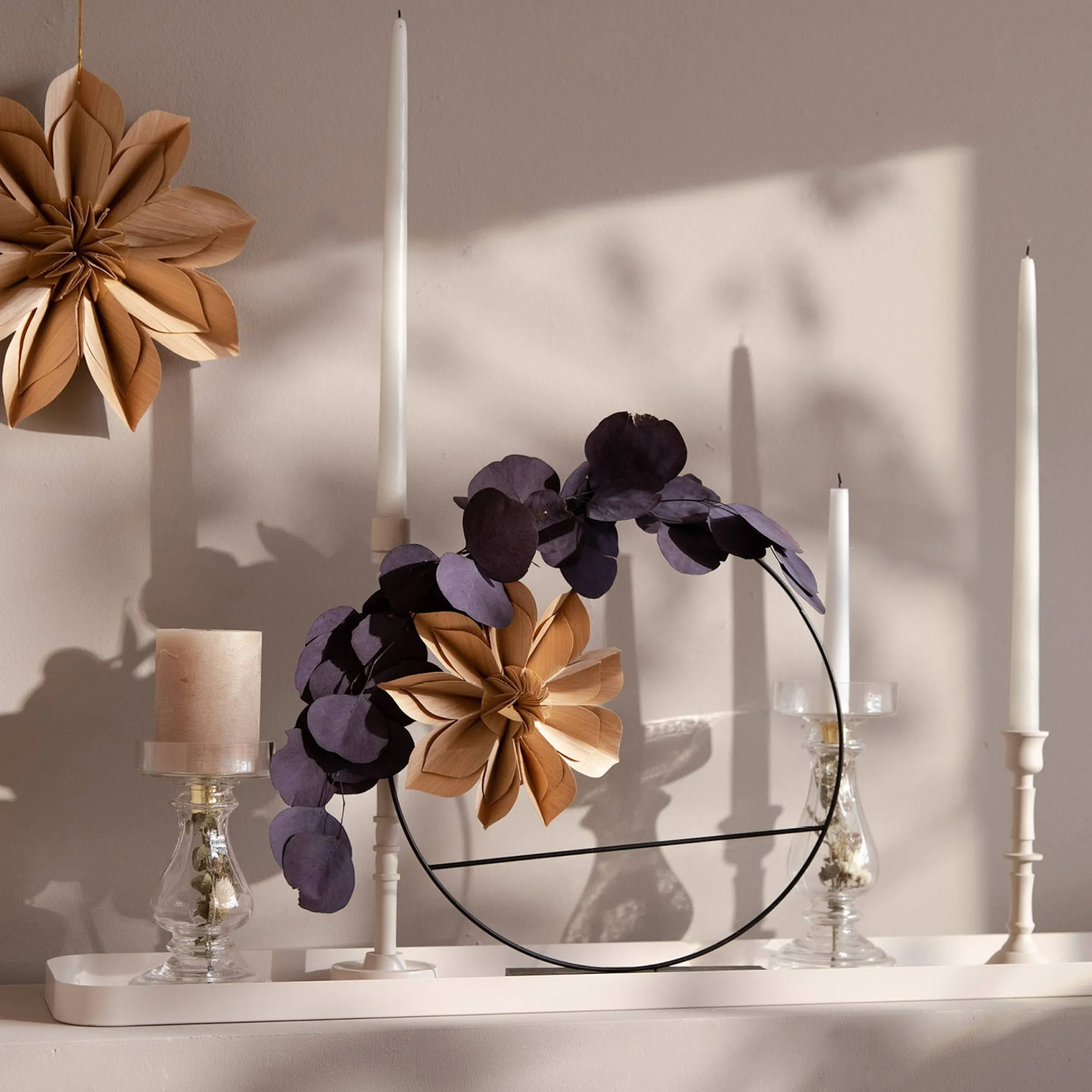 Depot Adventskerzen^Spitzkerzen-Set Advent Mit Kerzen-Stickern