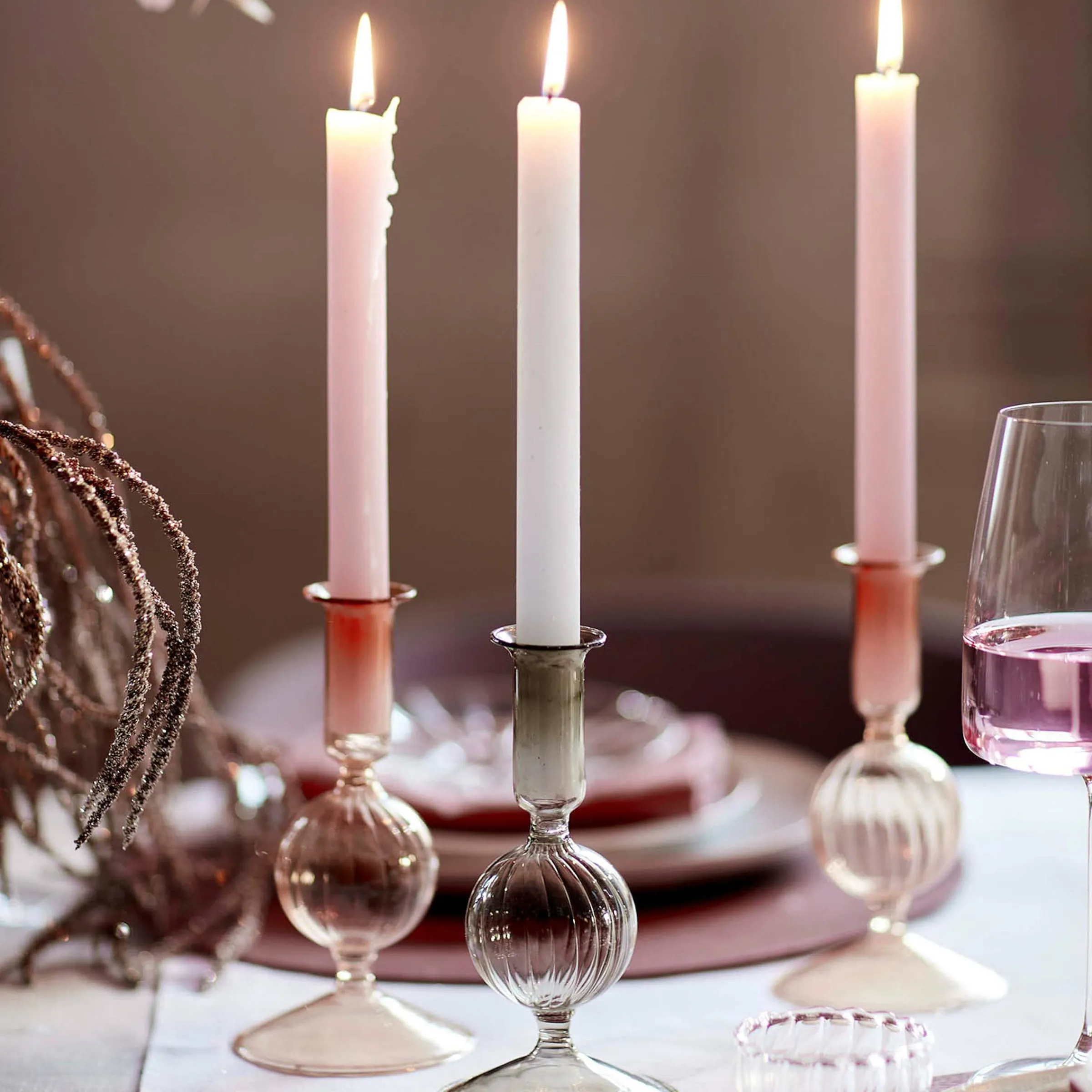 Depot Adventskerzen^Spitzkerzen-Set Advent Mit Kerzen-Stickern
