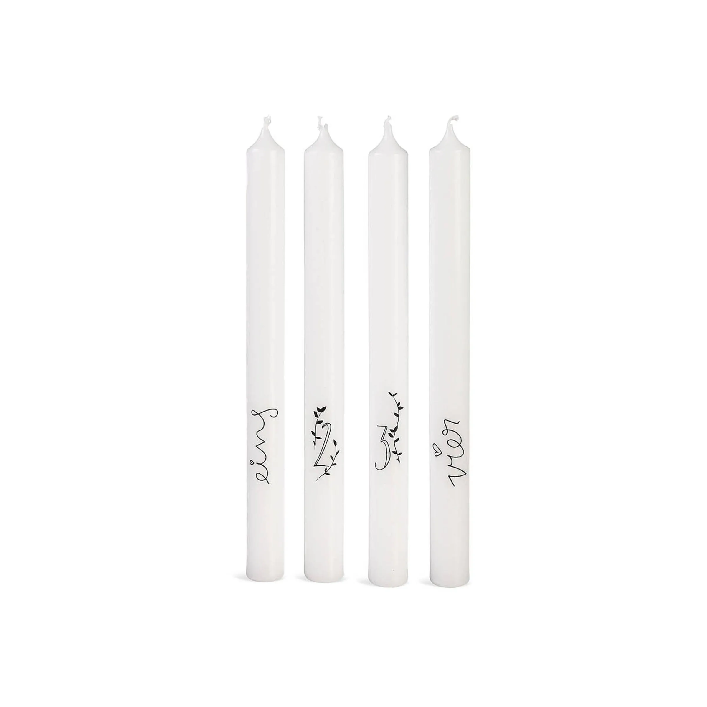 Depot Adventskerzen^Stabkerzen-Set Advent
