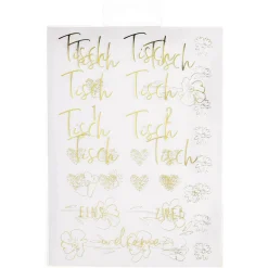 Depot Stickerbogen-Set Wedding> Geschenkanhänger & Sticker