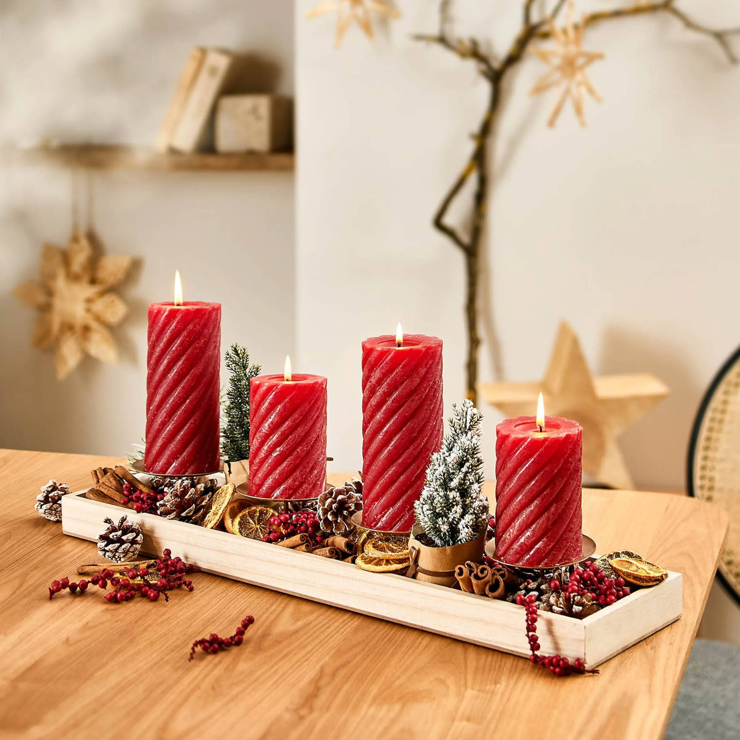 Depot Adventskranz-Deko^Streuartikel Minibeere