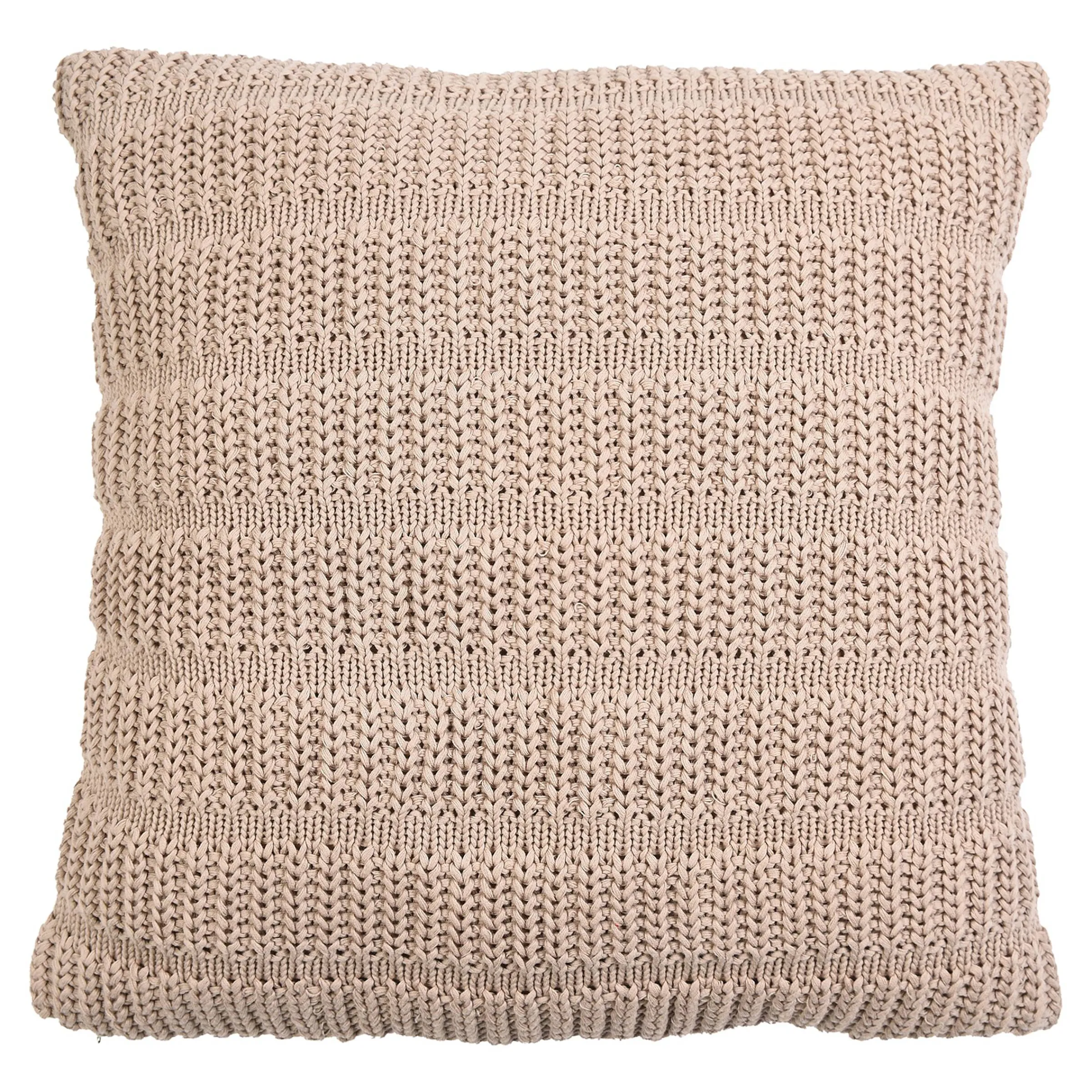 Depot Kissen^Strick-Kissenhulle Stripe