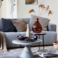 Depot Kissen^Strick-Kissenhulle Stripe