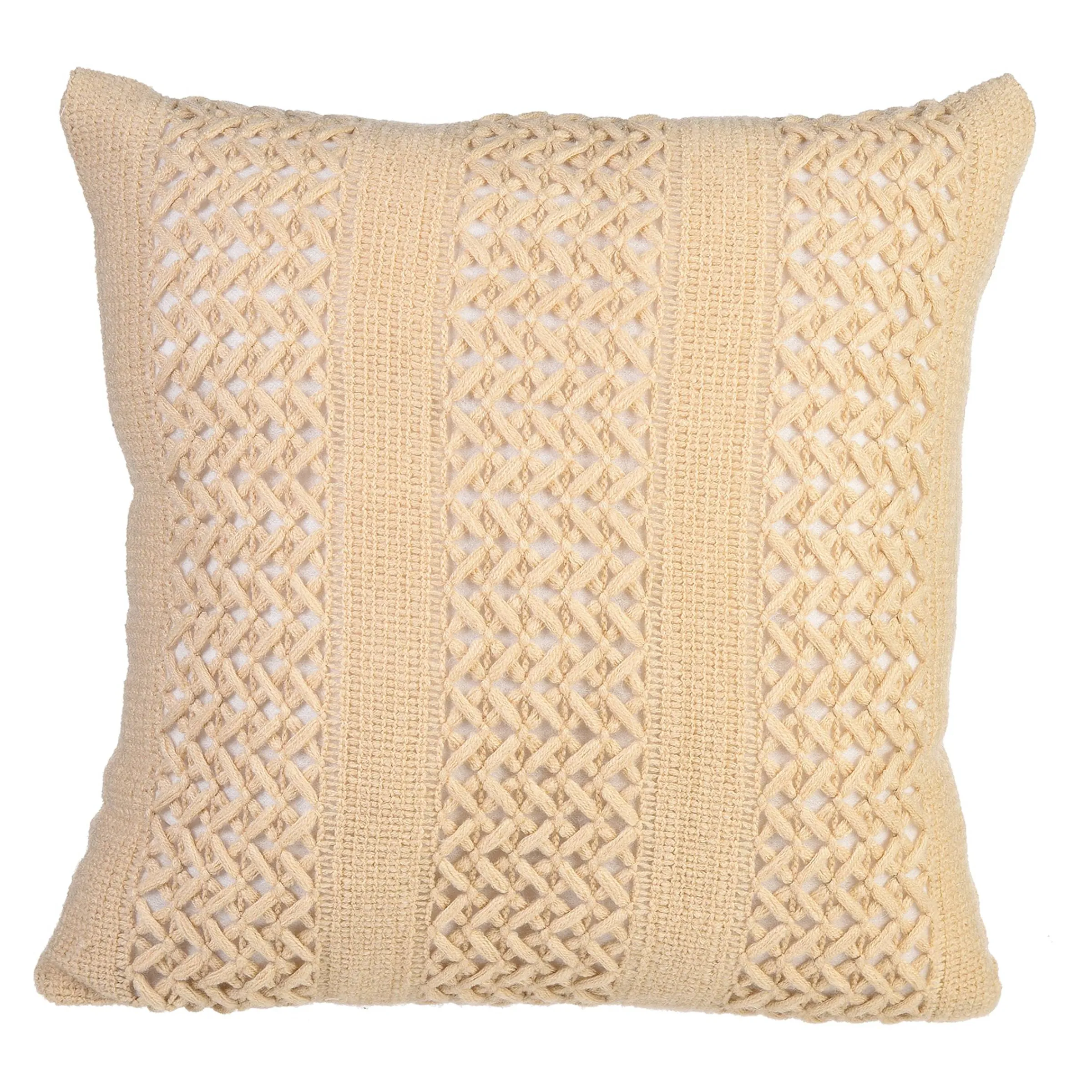 Depot Kissen^Strick-Kissenhulle Stripe