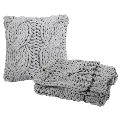 Depot Decken, Felle & Mehr^Strick-Kuschel-Set Braid