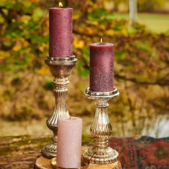 Depot Adventskerzen^Stumpenkerze Metallic Finish