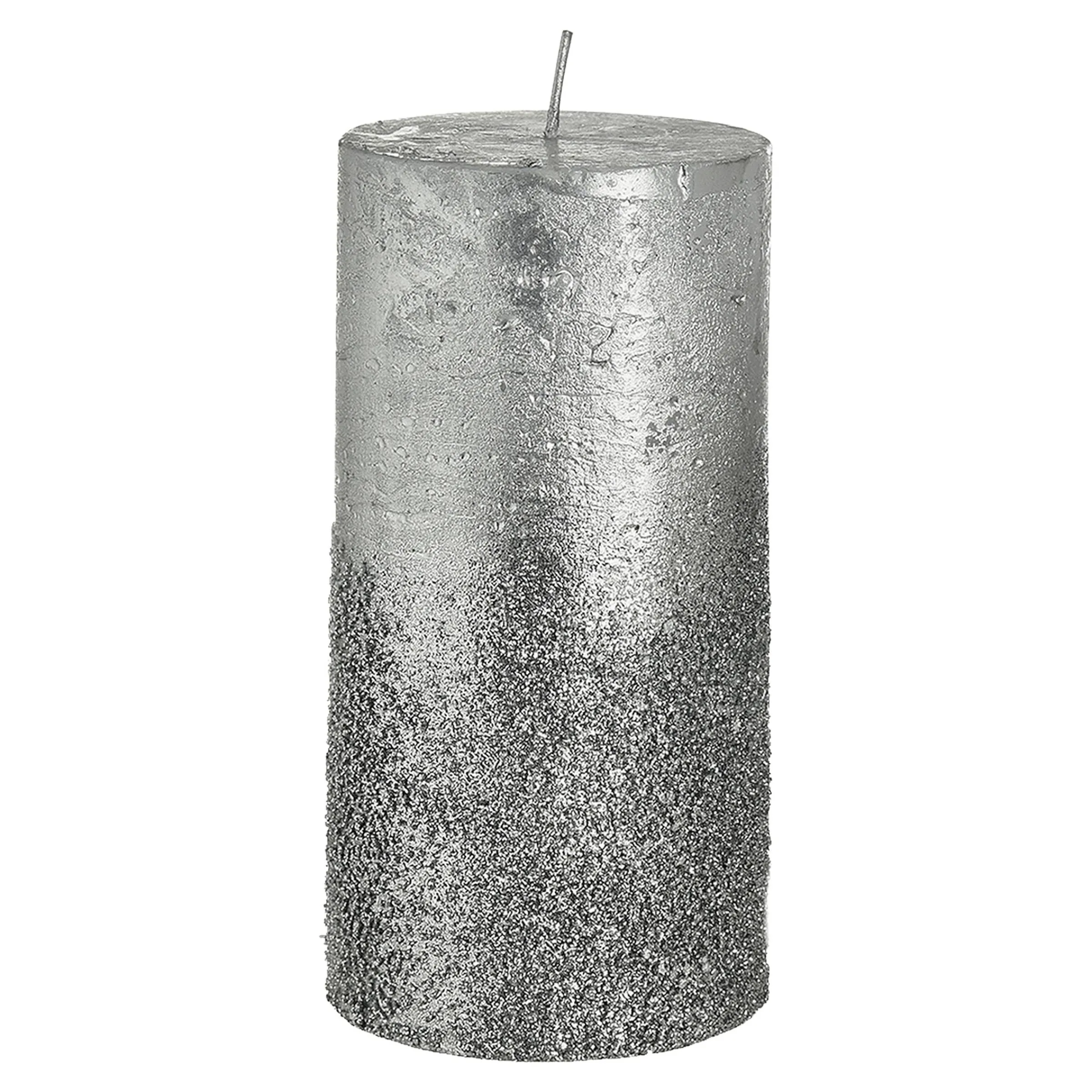 Depot Adventskerzen^Stumpenkerze Metallic Granulat