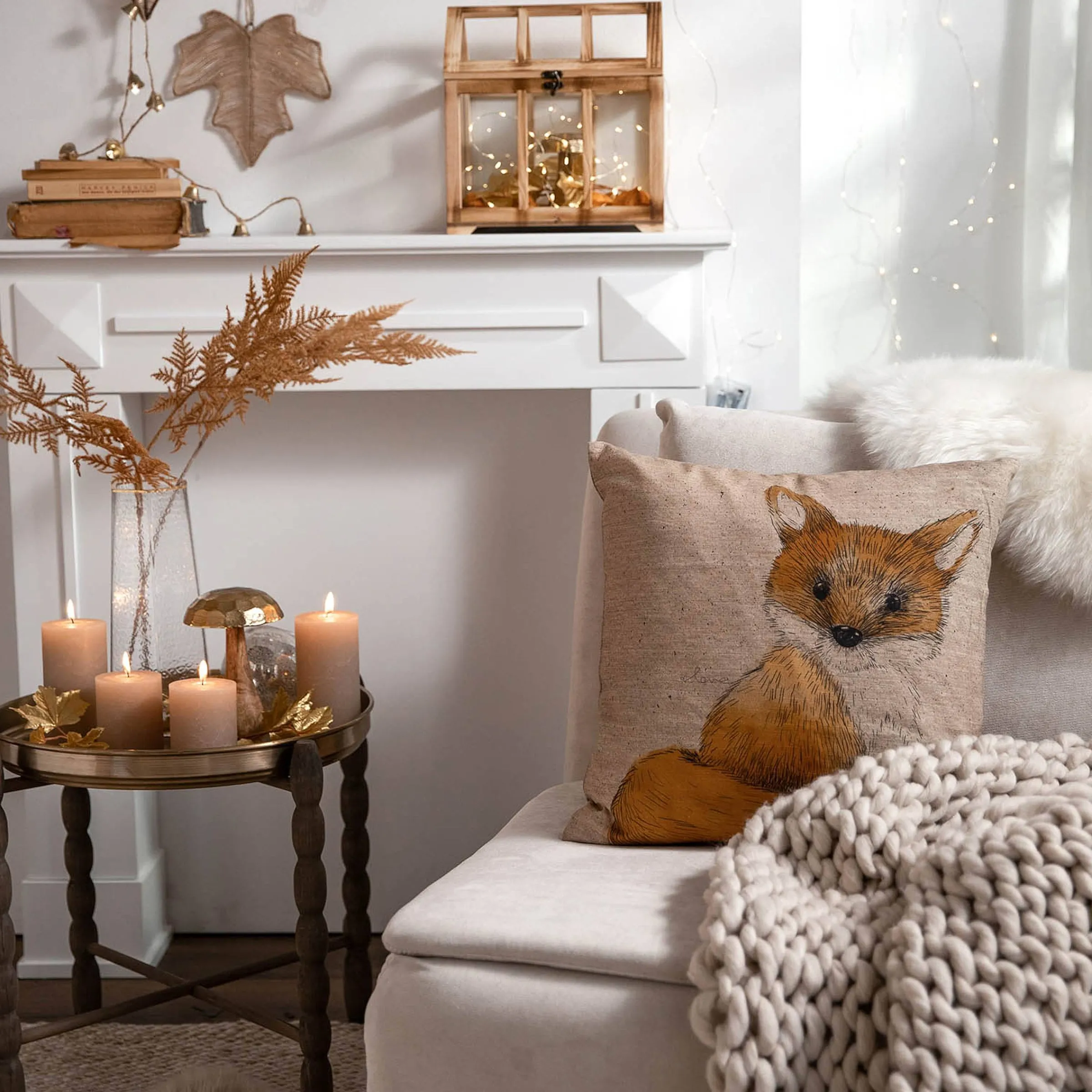 Depot Adventskerzen^Stumpenkerze Rustic