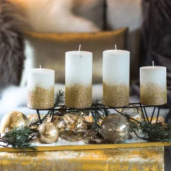 Depot Adventskerzen^Stumpenkerze Rustic
