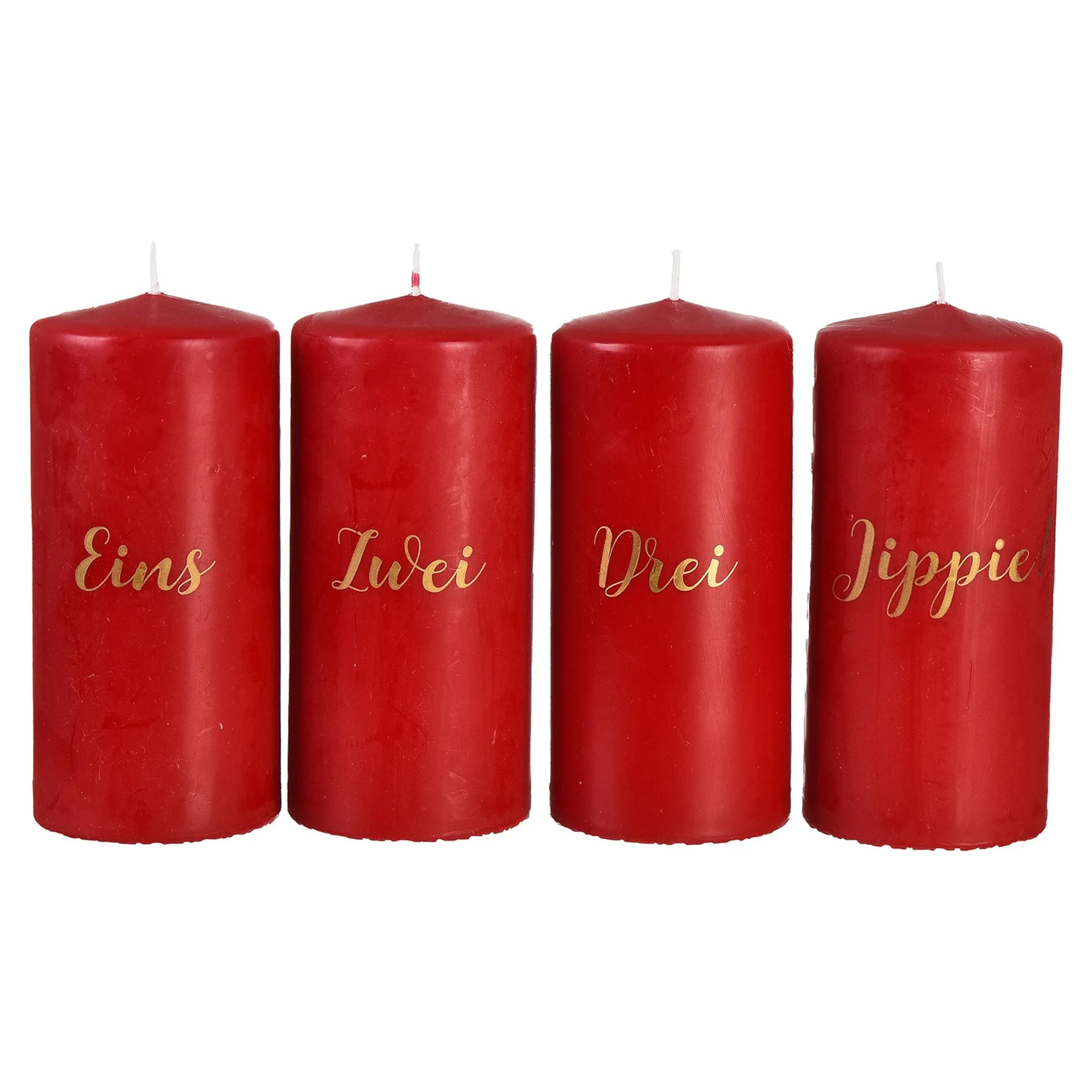 Depot Adventskerzen^Stumpenkerzen-Set Advent