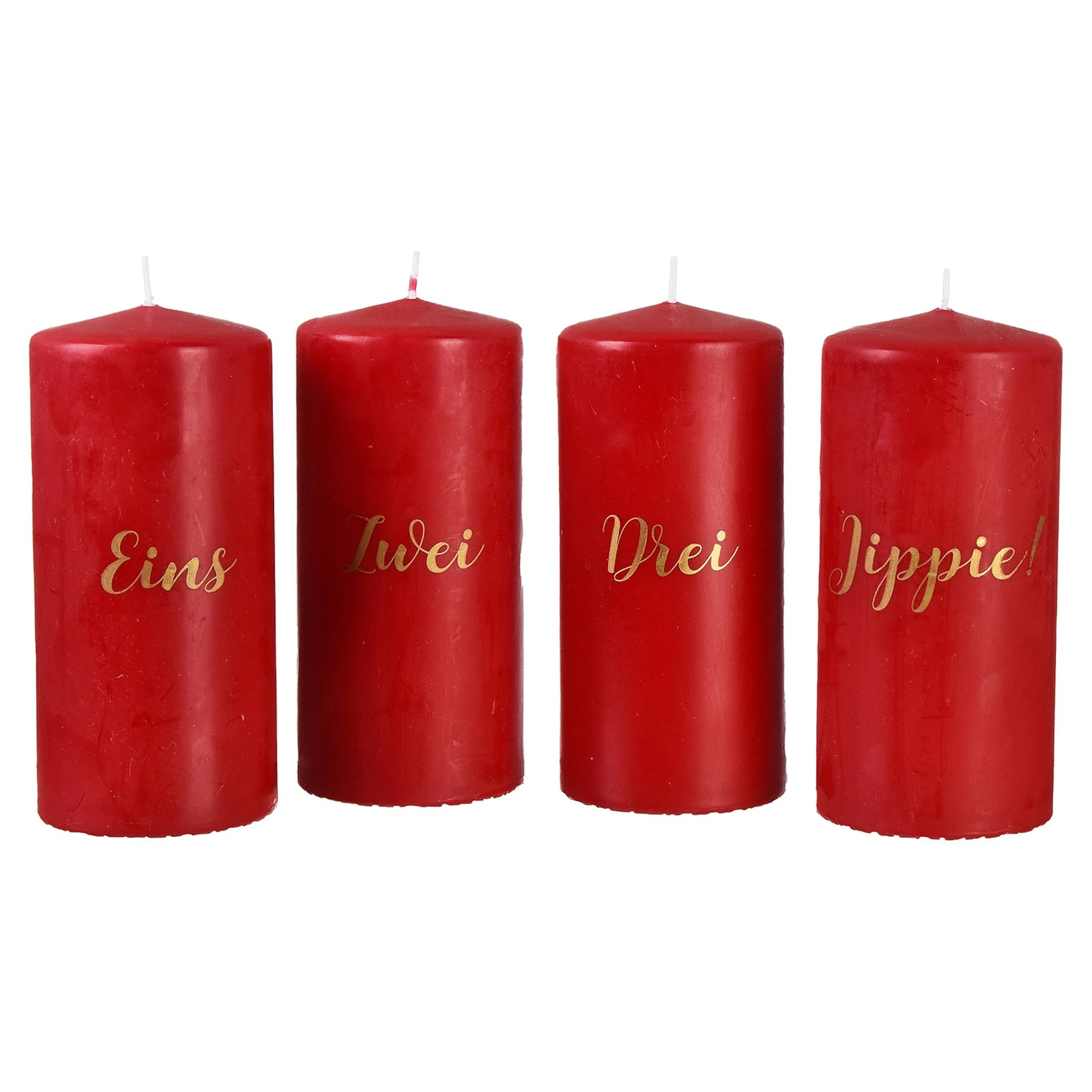 Depot Adventskerzen^Stumpenkerzen-Set Advent