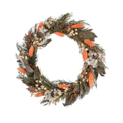 Depot Geschenkideen^Trockenblumenkranz Estelle Mit Kranzhalter