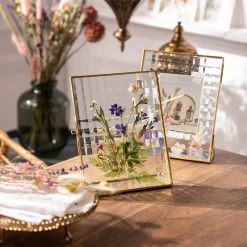 Depot Geschenk-Deko^Trockenbluten Hortensien, Gepresst