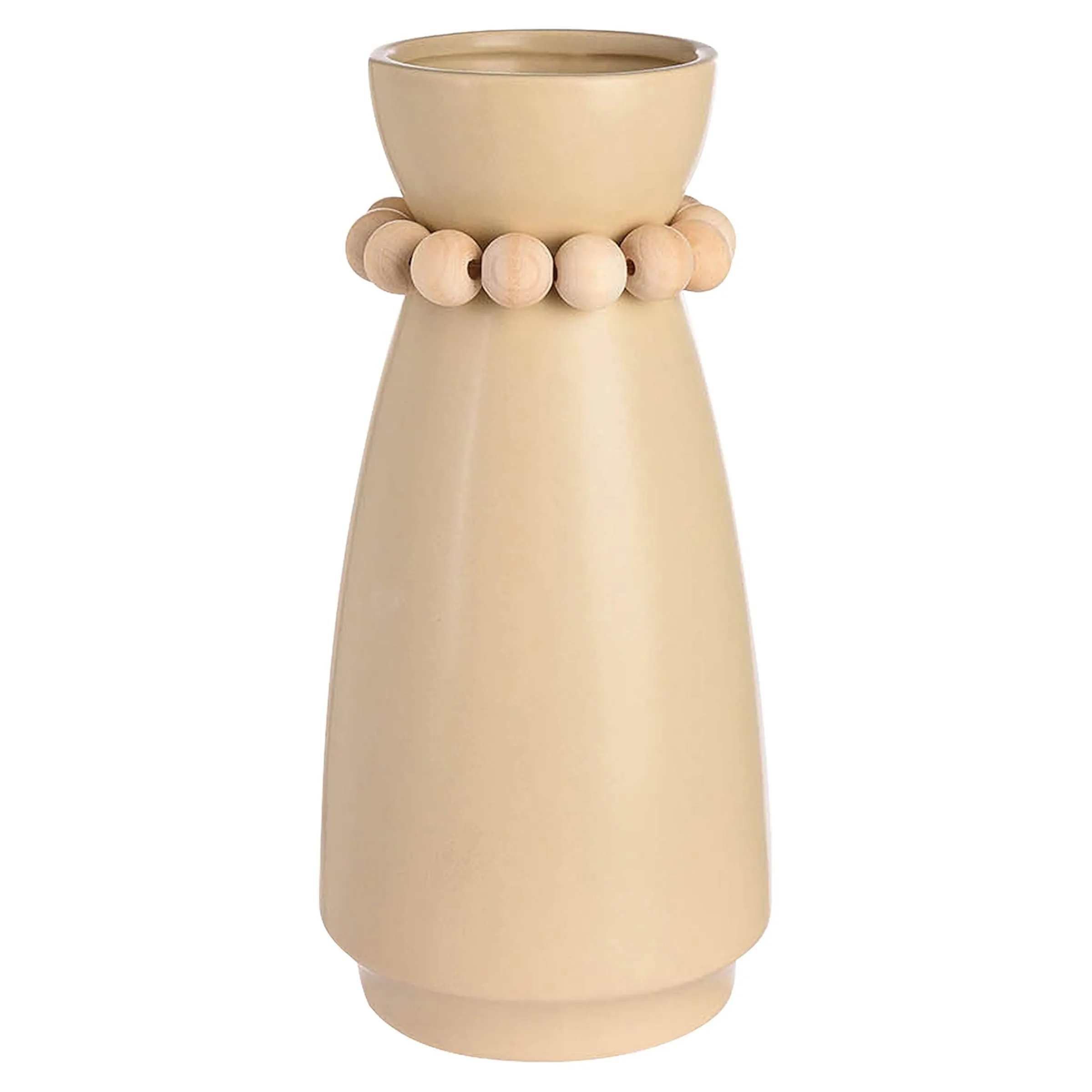 Depot Geschenkideen^Vase Holzkugel