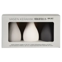 Depot Geschenkideen^Vasen-Set Rills