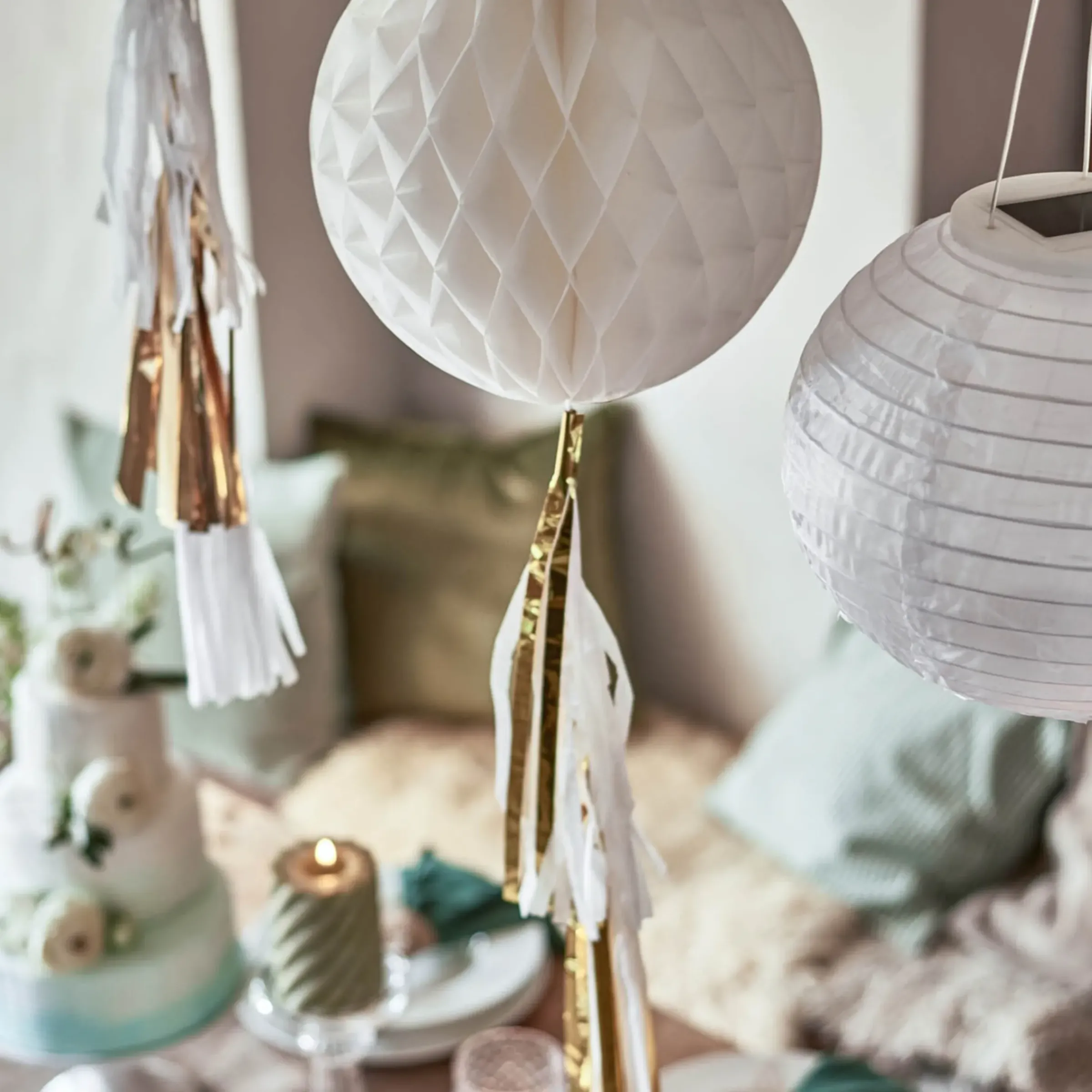Depot Wabenball Mit Tassel> Partydeko