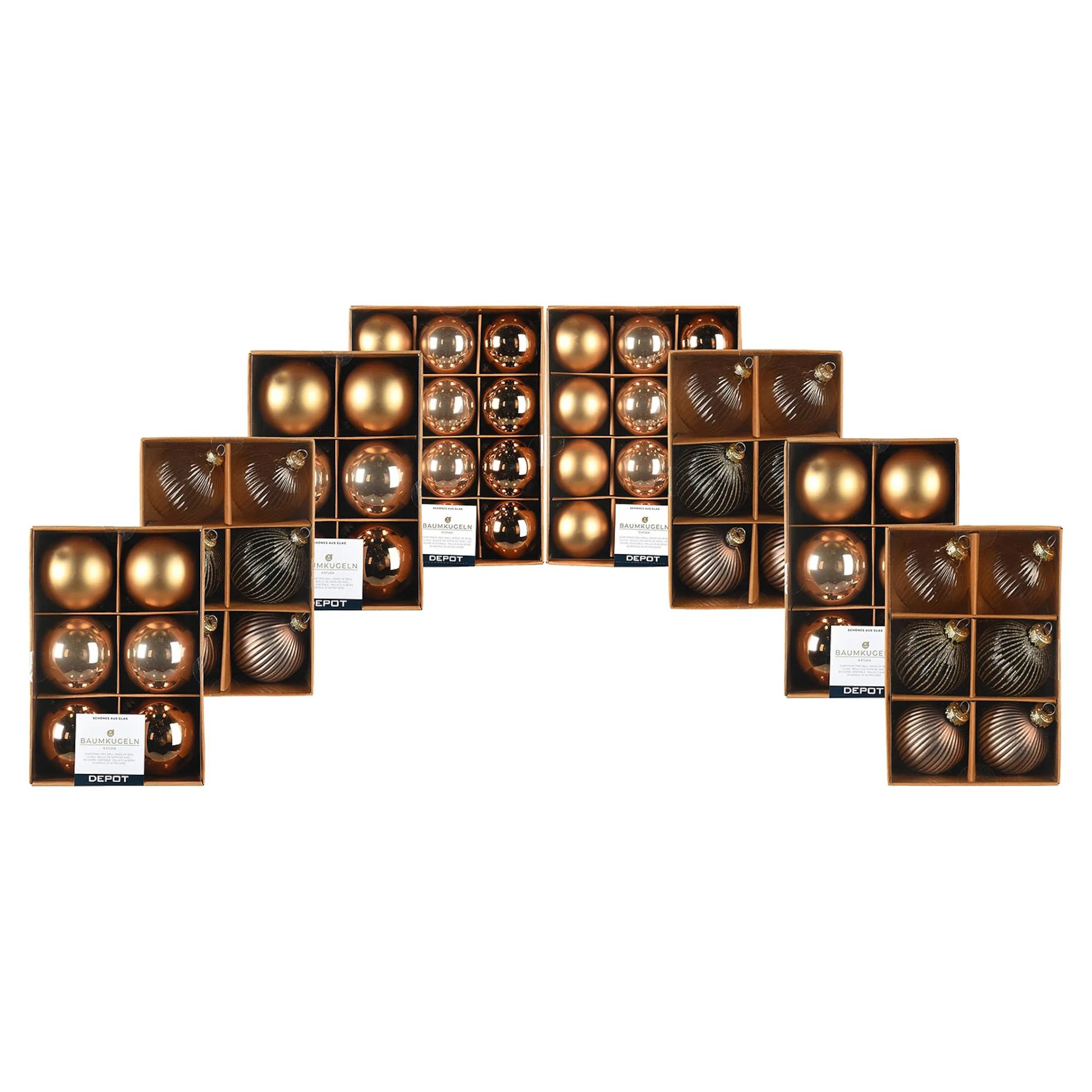 Depot Kugeln & Baumspitzen^Weihnachtsbaum-Set Mit Kugel