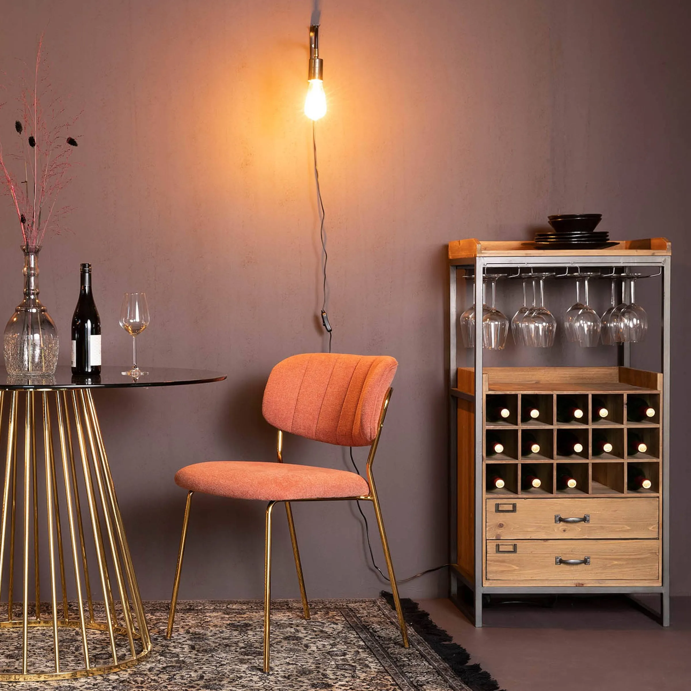 Depot Geschenkideen^Weinschrank Edgar