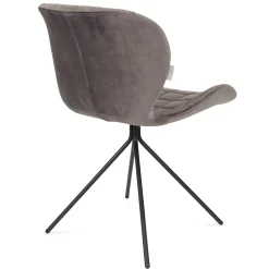Depot Zuiver Samt-Stuhl Omg><noscript><img width=