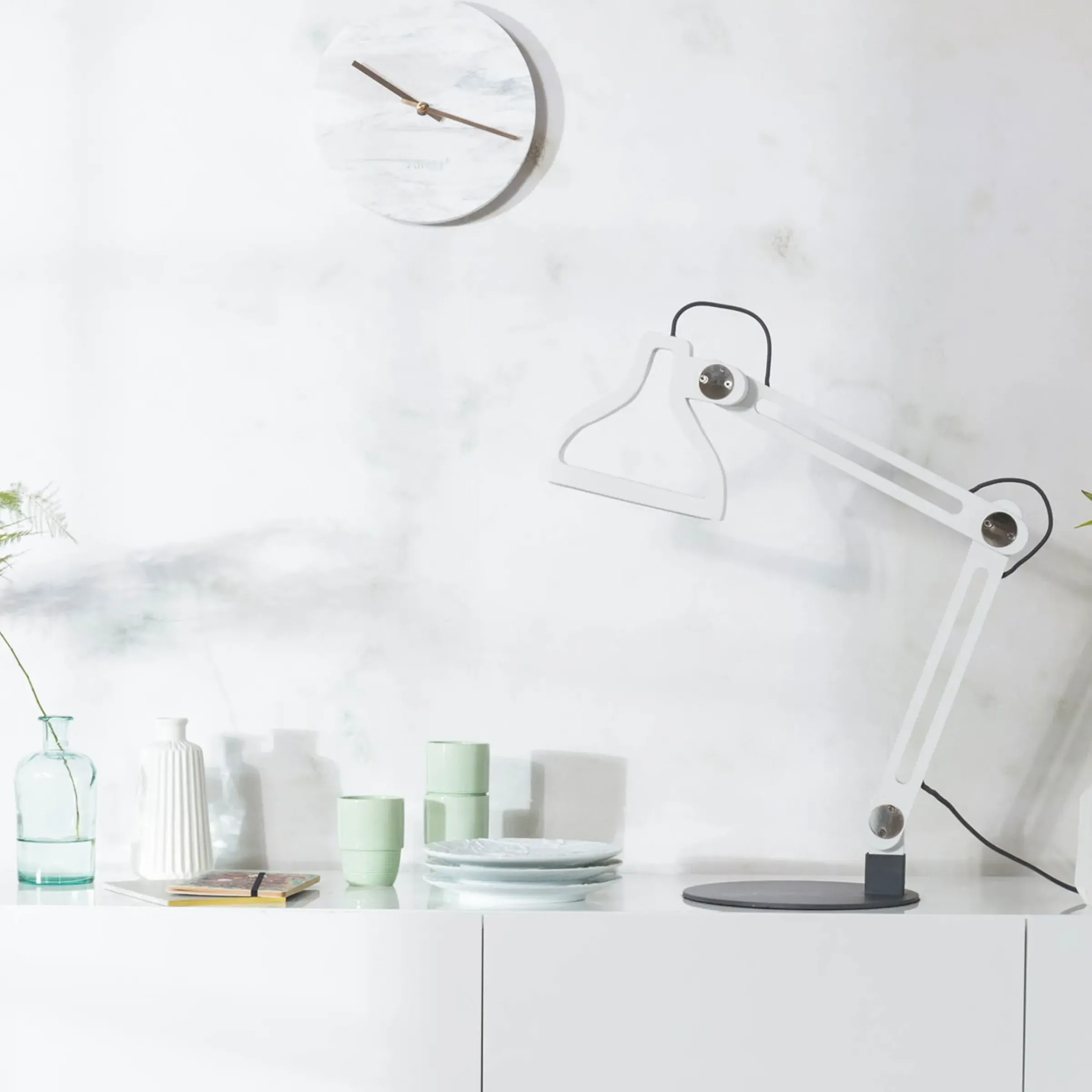 Depot Zuiver Wanduhr Marble> Wanddeko